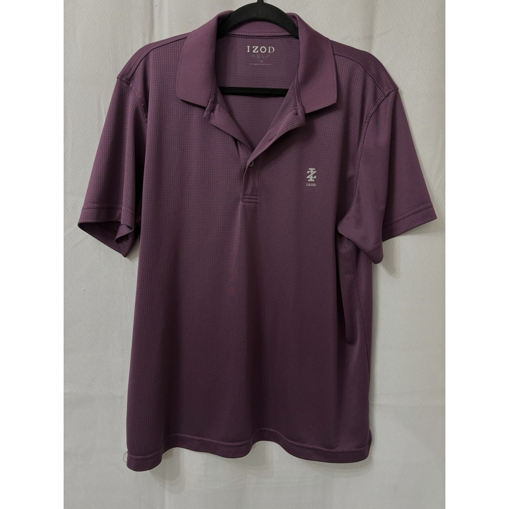 Izod Golf Mens Pullover Shirt Size Large‎ Stretch